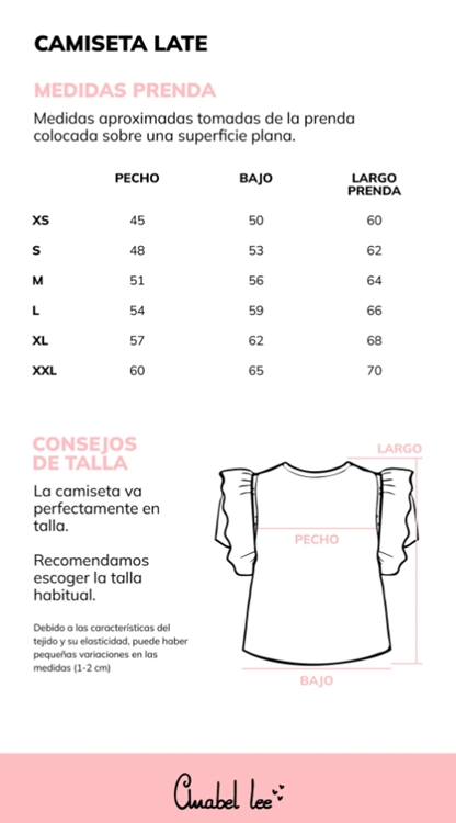 Top Late - Anabel Lee talla
