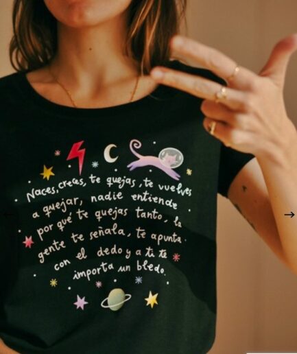 Camiseta naces, creces, te reproduces y no vuelves a dormir - Offset Collage