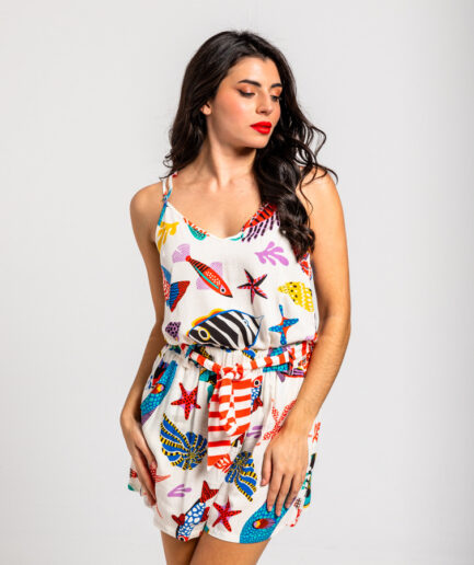 Blusa lencera por la boca vive el pez - Lolina