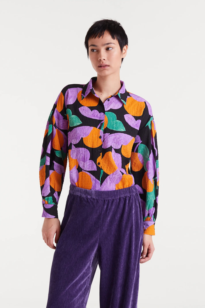 Camisa con estampado Apricot - Compañía Fantástica Camisa con estampado Apricot - Compañía Fantástica