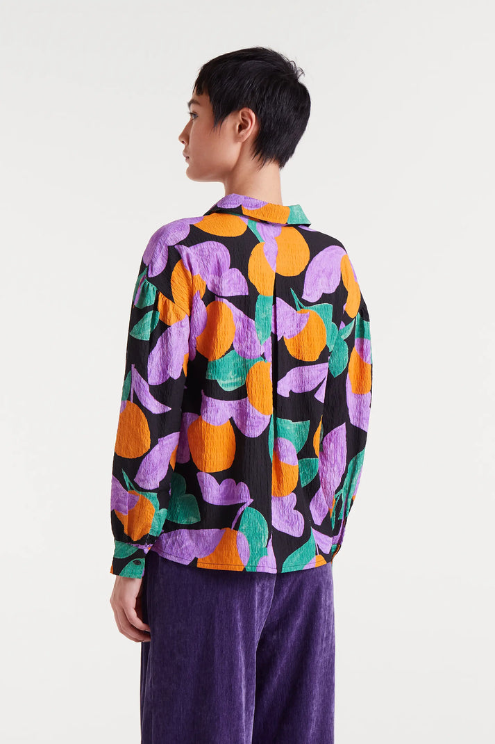 Camisa con estampado Apricot - Compañía Fantástica (2) Camisa con estampado Apricot - Compañía Fantástica