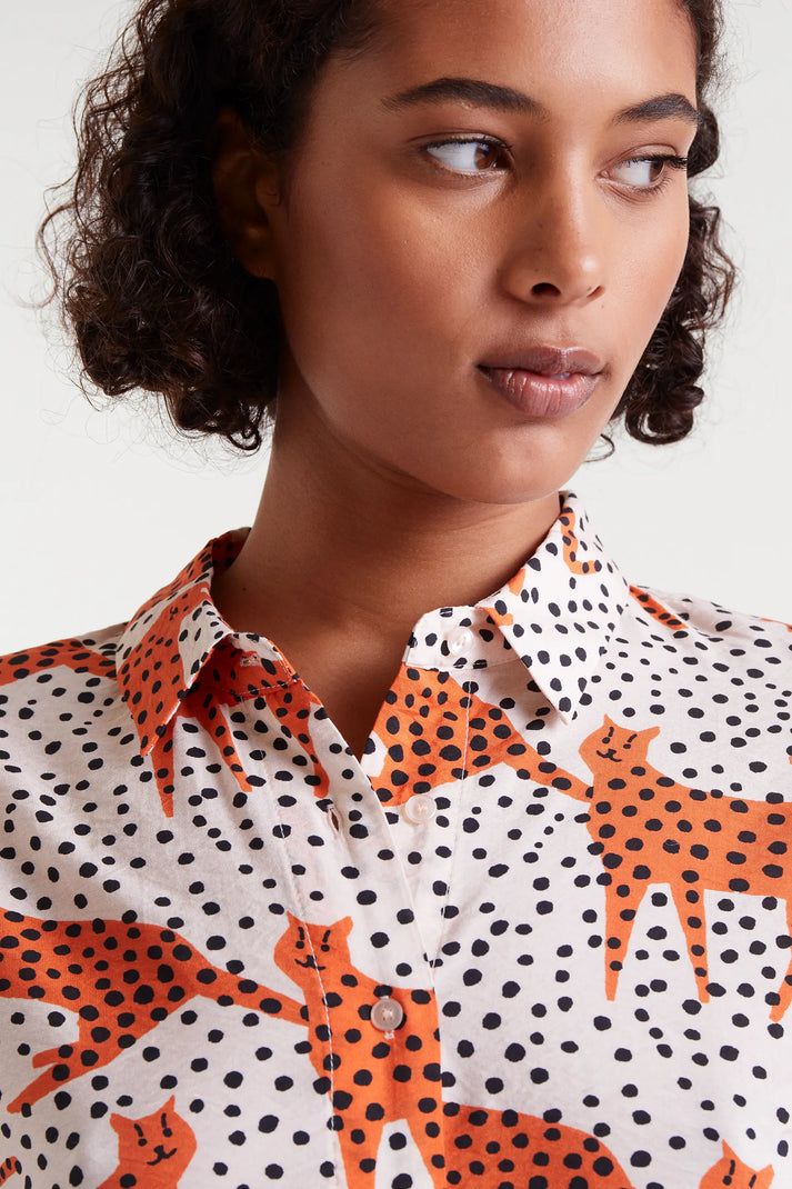 Camisa con estampado Tano - Compañía Fantástica (3) Camisa con estampado Tano - Compañía Fantástica