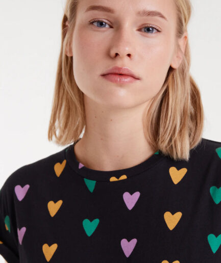 Camiseta 100% algodón con estampado Cupido Lines - Compañía Fantástica