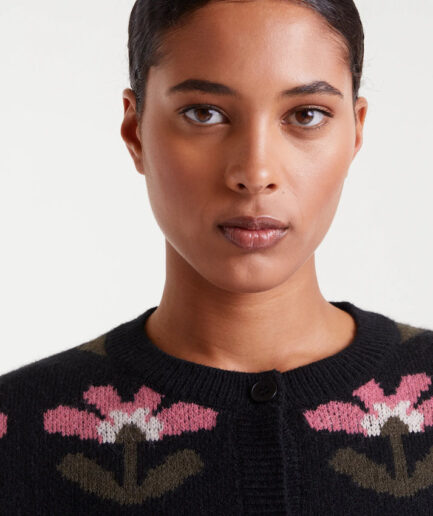 Cárdigan jacquard con estampado Baboushka Big - Compañía Fantástica