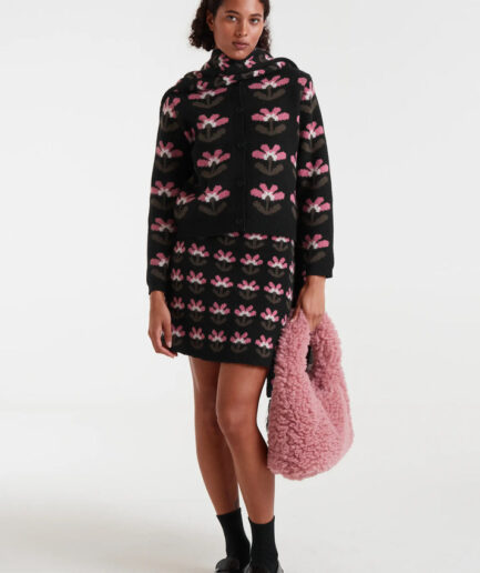 Falda corta jacquard con estampado Baboushka Small - Compañía Fantástica