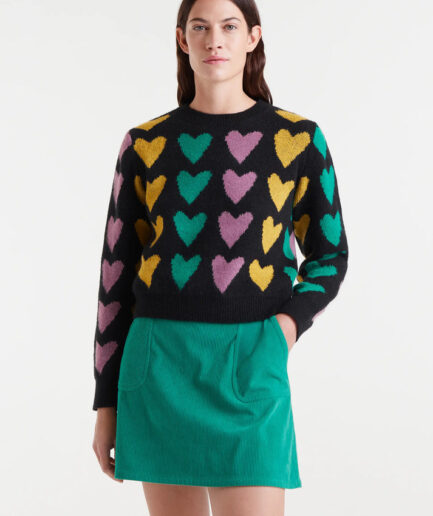 Jersey punto jacquard estampado cupido lines - Compañía Fantástica