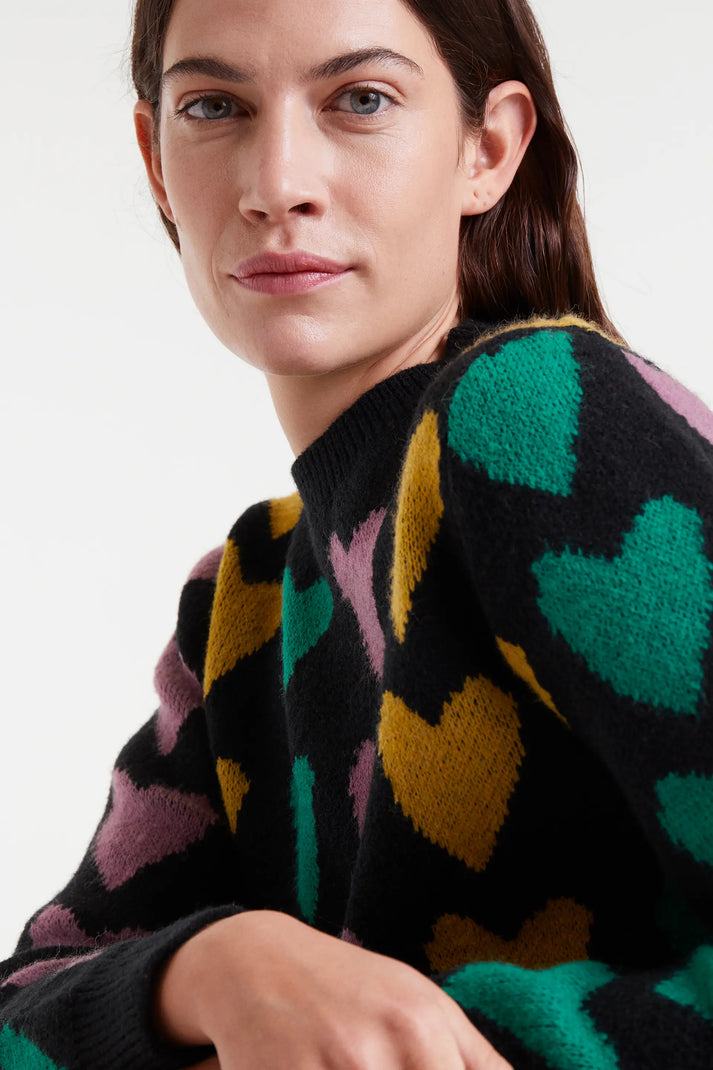 Jersey punto jacquard estampado cupido lines - Compañía Fantástica (3) Jersey punto jacquard estampado cupido lines - Compañía Fantástica