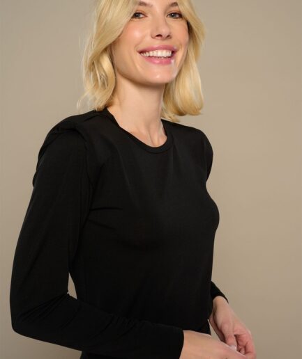 Top Black Carina Minueto