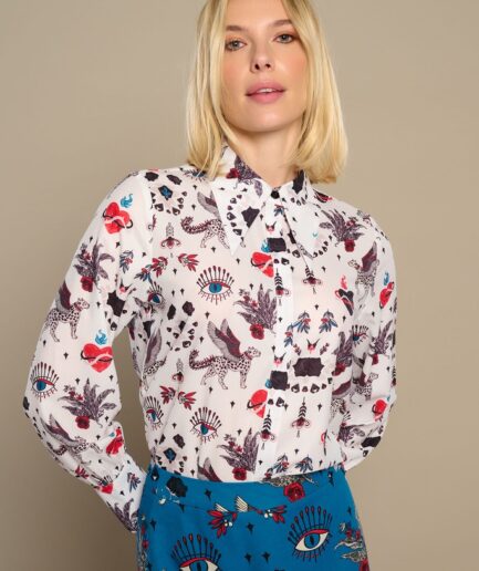 Top White Mytho Minueto