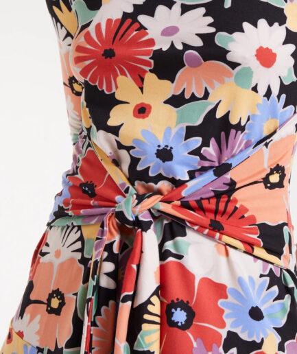 Vestido corto con estampado hampton big - Compañía Fantástica