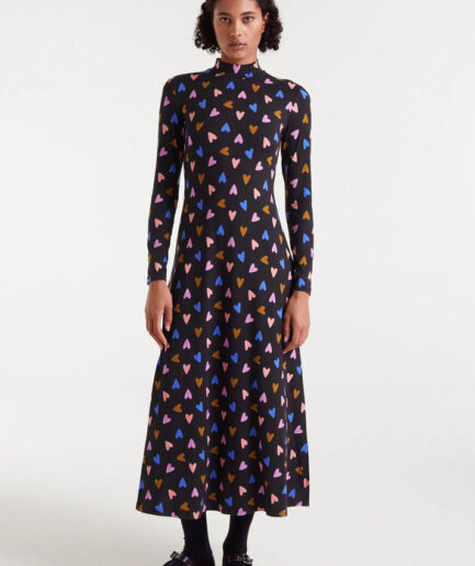 Vestido largo con estampado Potpourri - Compañía Fantástica