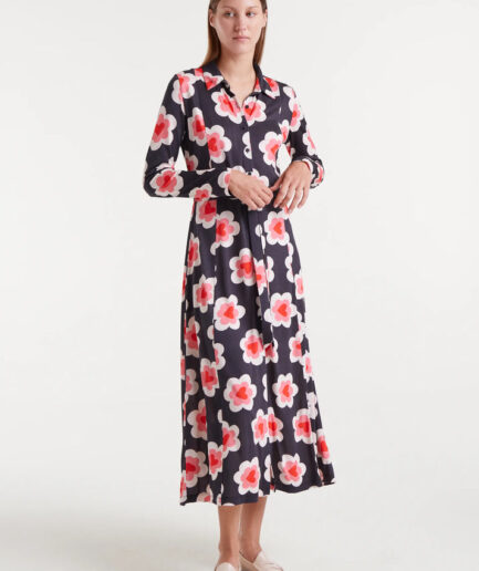 Vestido largo con estampado SweetHeart - Compañía Fantástica