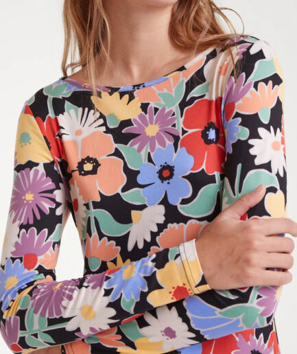 Vestido midi con estampado Hampton Big - Compañía Fantástica