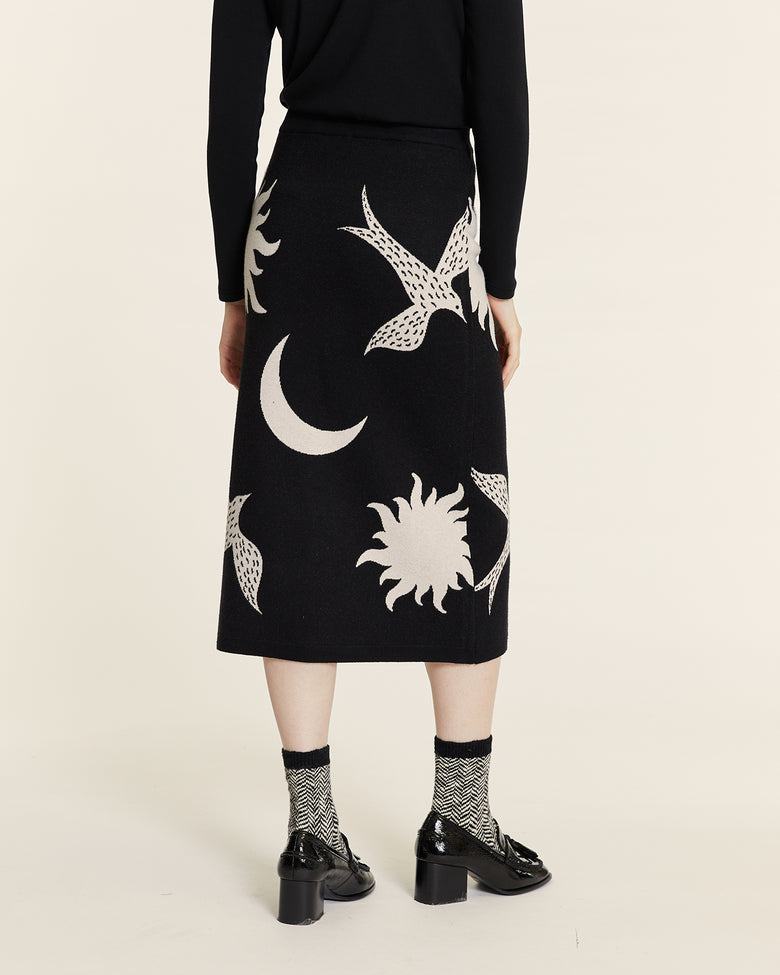 Falda punto Sol y Luna - Pepaloves (4) Falda punto Sol y Luna - Pepaloves