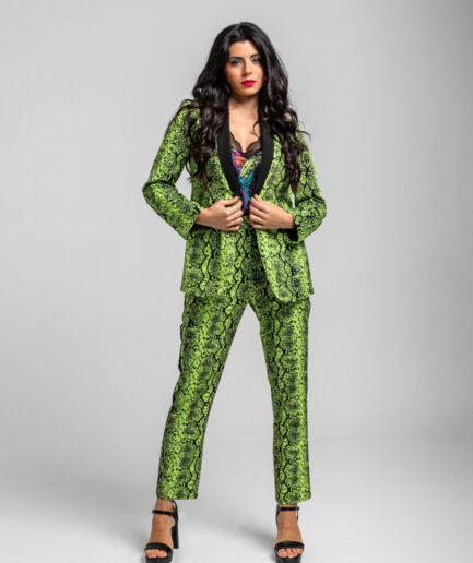 Americana Smoking Serpientes animal print lima snake - Lolina