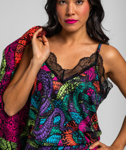 Blusa lencera de serpientes Veneno - Lolina