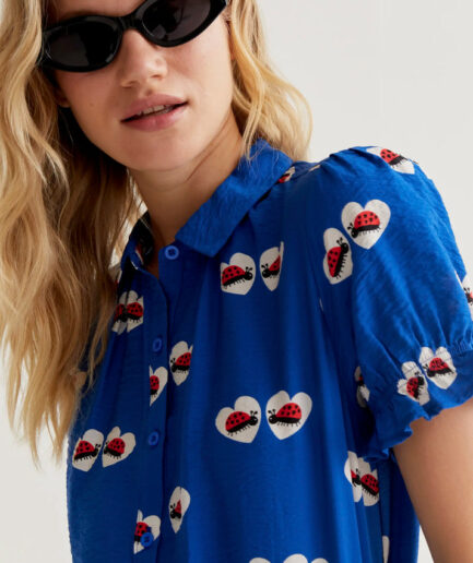 Camisa con estampado Coccinella - Compañía Fantástica