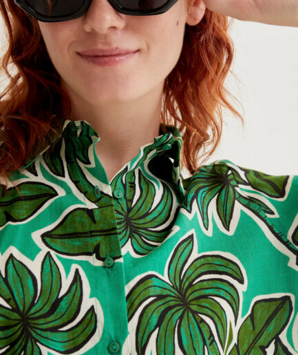 Camisa con estampado Palm Tree - Compañía Fantástica