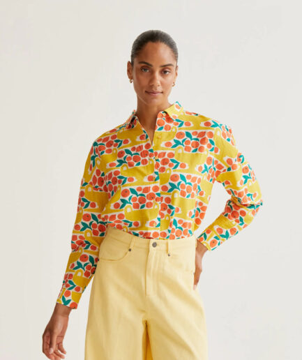 Camisa con estampado citrus - Compañía Fantástica