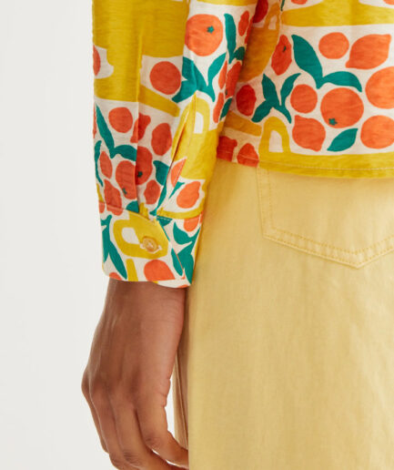 Camisa con estampado citrus - Compañía Fantástica