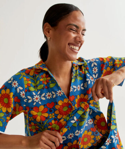 Camisa con estampado garden - Compañía Fantástica