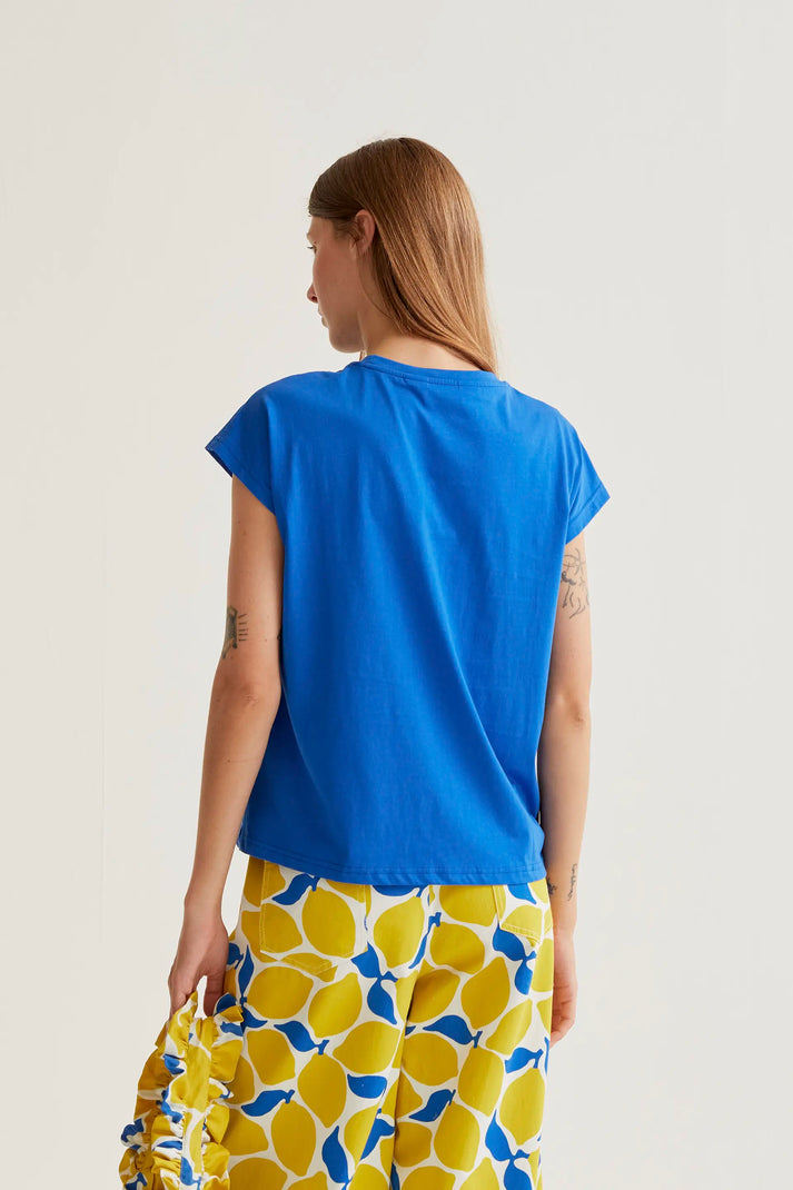 Camiseta básica azul - Compañía Fantástica (2) Camiseta básica azul - Compañía Fantástica