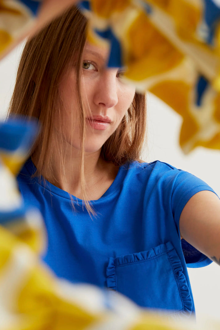 Camiseta básica azul - Compañía Fantástica (4) Camiseta básica azul - Compañía Fantástica