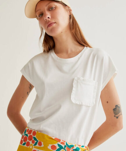 Camiseta básica blanca - Compañía Fantástica