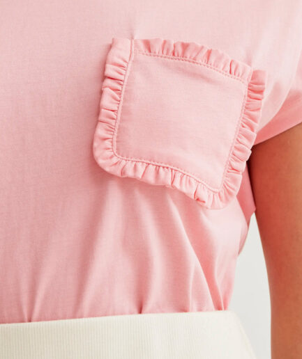 Camiseta básica rosa - Compañía Fantástica