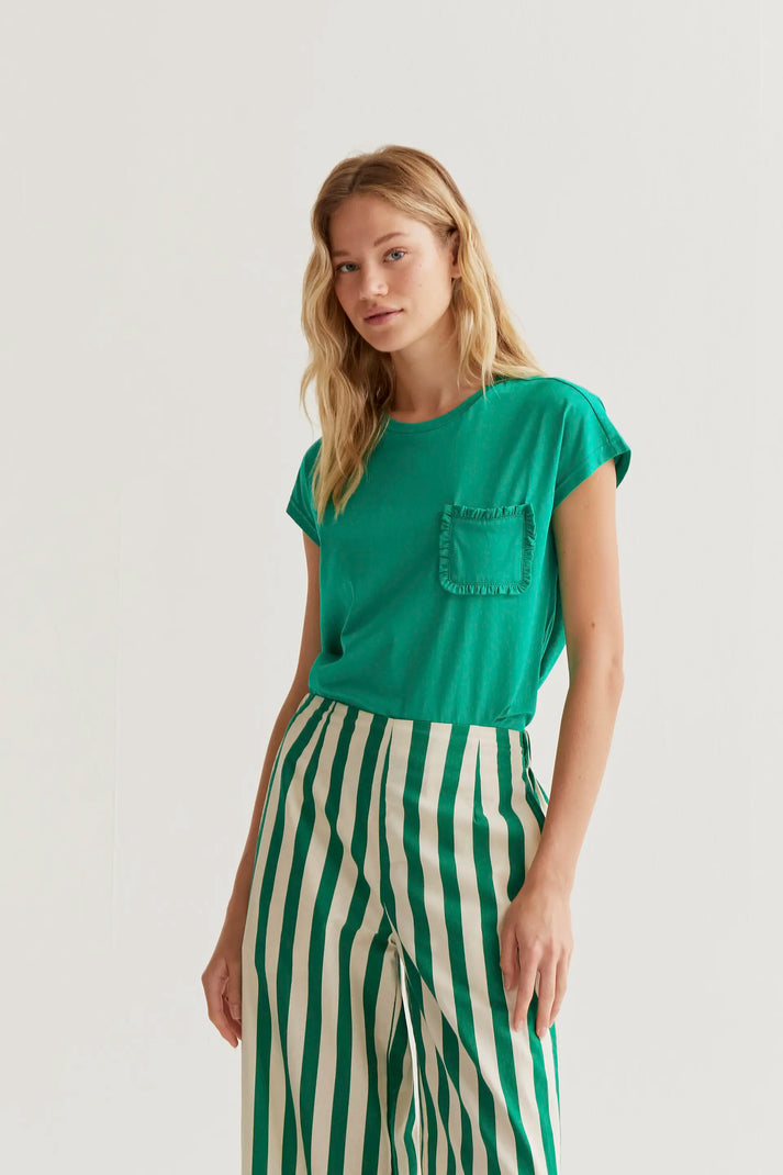 Camiseta básica verde - Compañía Fantástica (1) Camiseta básica verde - Compañía Fantástica