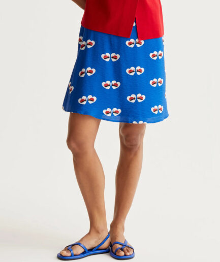 Falda corta con estampado Coccinella - Compañía Fantástica