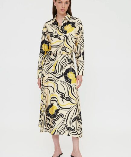 Falda midi con estampado Praga - Wild Pony