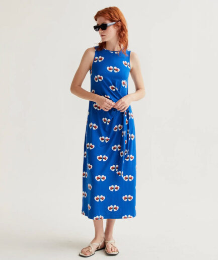 Vestido largo con estampado Coccinella - Compañía Fantástica