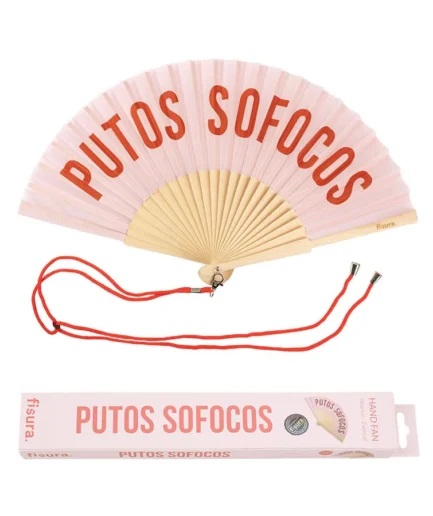 Abanico "Putos Sofocos"