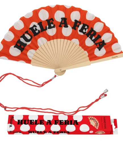 Abanico "Huele a feria"