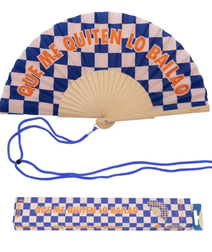 Abanico "Que me quiten lo bailao"