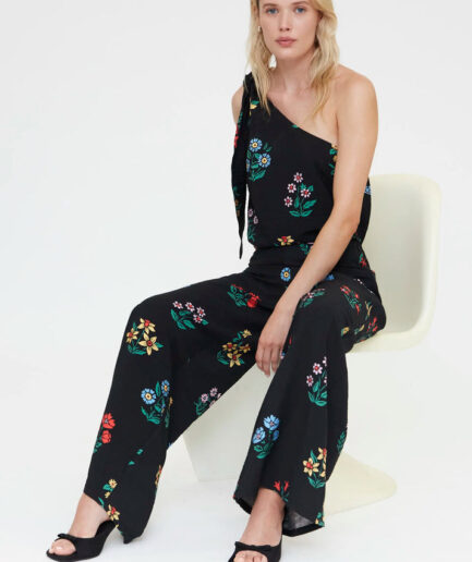 Pantalón con estampado multicolor gardener - Compañía Fantástica