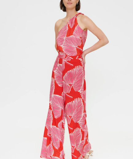 Pantalón con estampado palmito - Compañía Fantástica