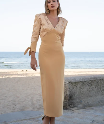 Vestido Toffee champan