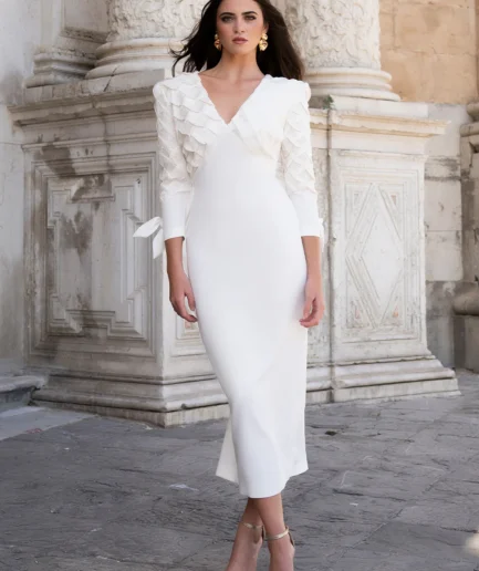 Vestido Toffee blanco