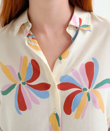 Camisa con estampado Monarda - Compañía Fantástica