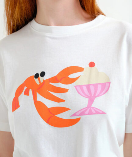 Camiseta con estampado Langosta - Compañía Fantástica