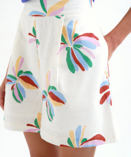 Shorts con estampado Monarda - Compañía Fantástica