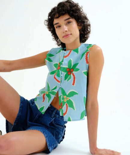 Top con estampado Cocotero Big - Compañía Fantástica