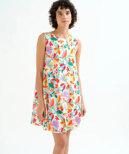 Vestido corto con estampado Lotto - Compañía Fantástica