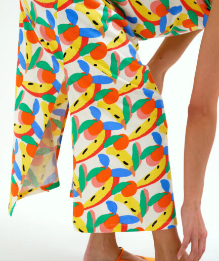 Vestido largo con estampado Tutti Frutti Small - Compañía Fantástica
