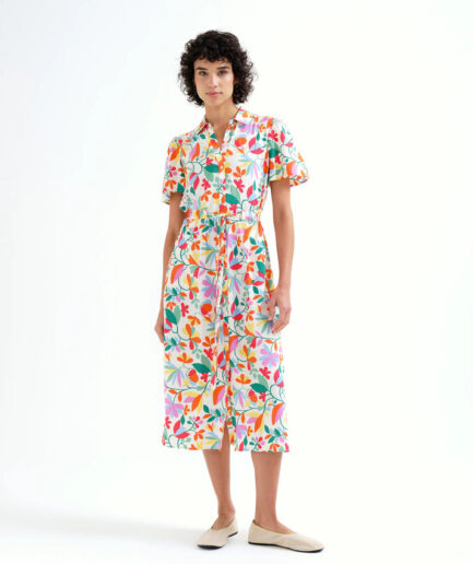 Vestido midi con estampado Lotto - Compañía Fantástica
