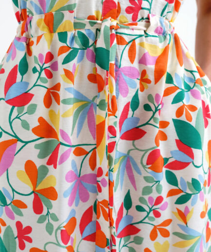 Vestido midi con estampado Lotto - Compañía Fantástica