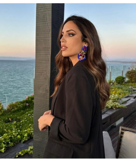 Pendientes Milagritos mejicanos. Pendientes de metacrilato. Pendientes diseños exclusivos