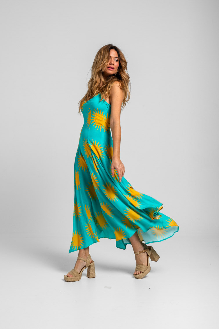vestido-largo-vuelo-con-tirantes-graduables-turquesa-y-soles-amarillos-oh-sole-mio-1